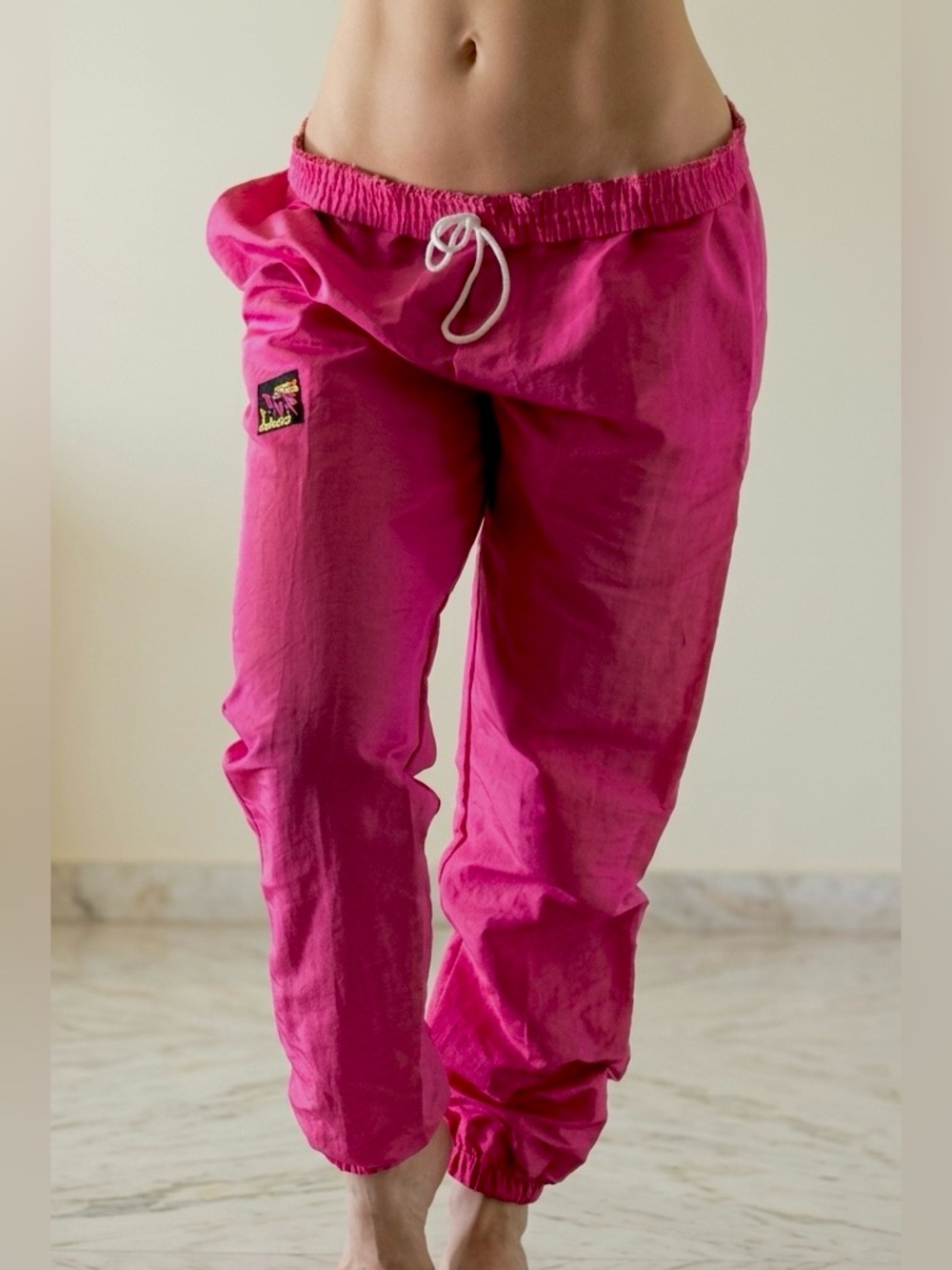 Iridescent Pink Puffy Patch Jacket